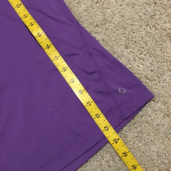 MEC Purple Sporty Muscle Shirt With Reflectors - Picture 13 of 13